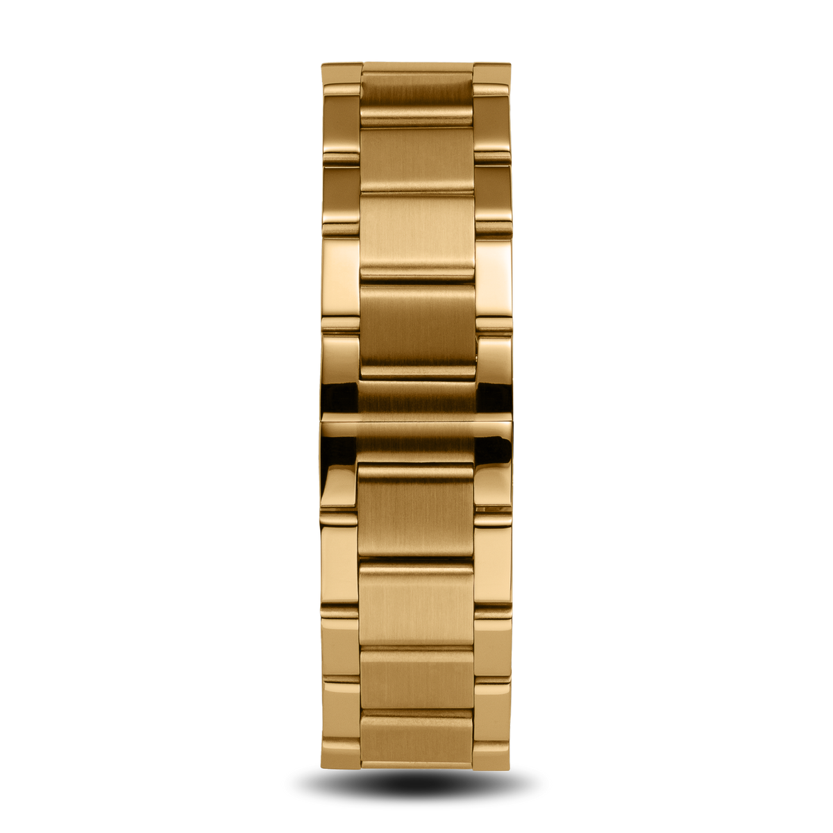 Prague Skeleton Automatic Deluxe - Gold + Gold Link Strap