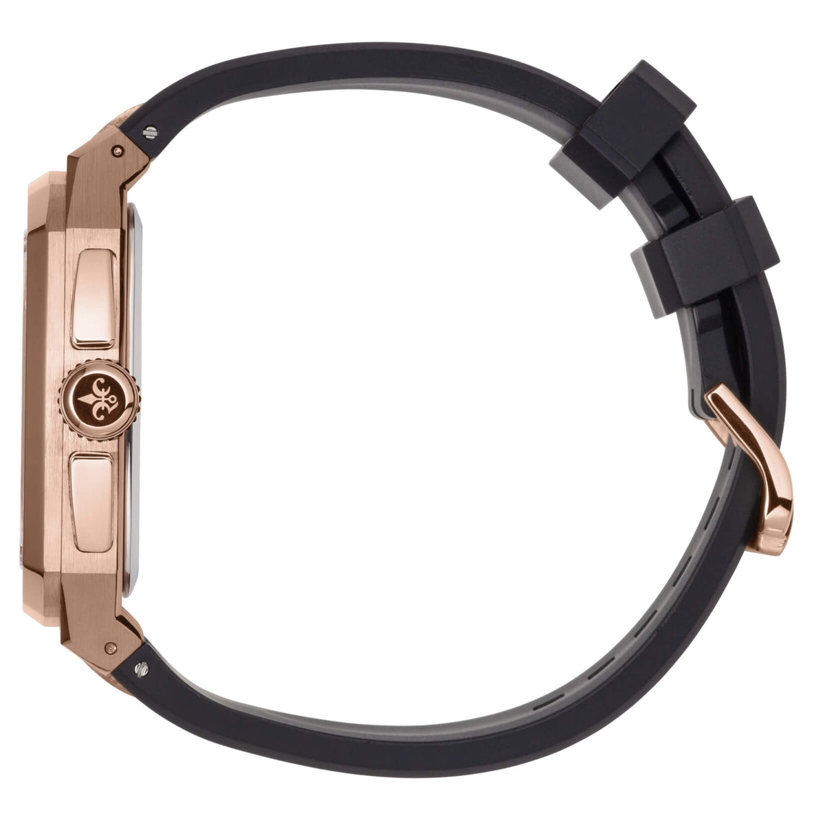 The Spectre Chrono Midnight Flame watch side view