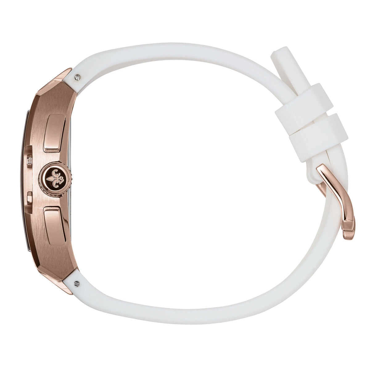 The Intrepid Sport Ice White watch side view