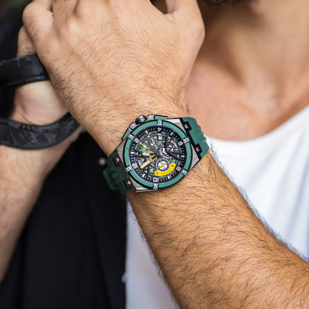 The Apex Chrono -  Heritage Green