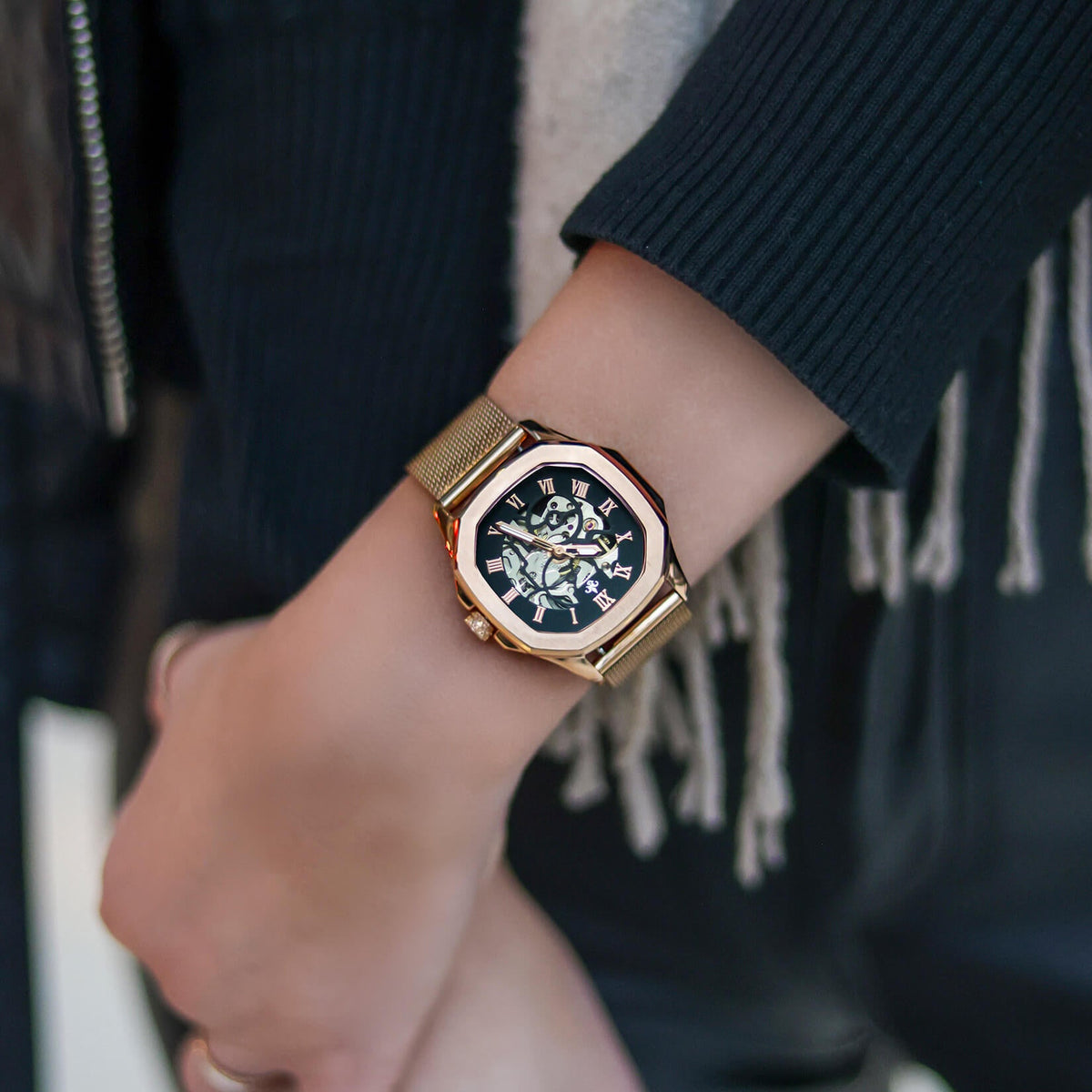 The Ava Automatic - Ladies - Rose Gold