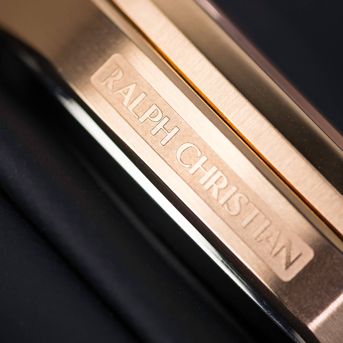 The Legacy Chrono Graphite Eclipse watch close-up detail alternate