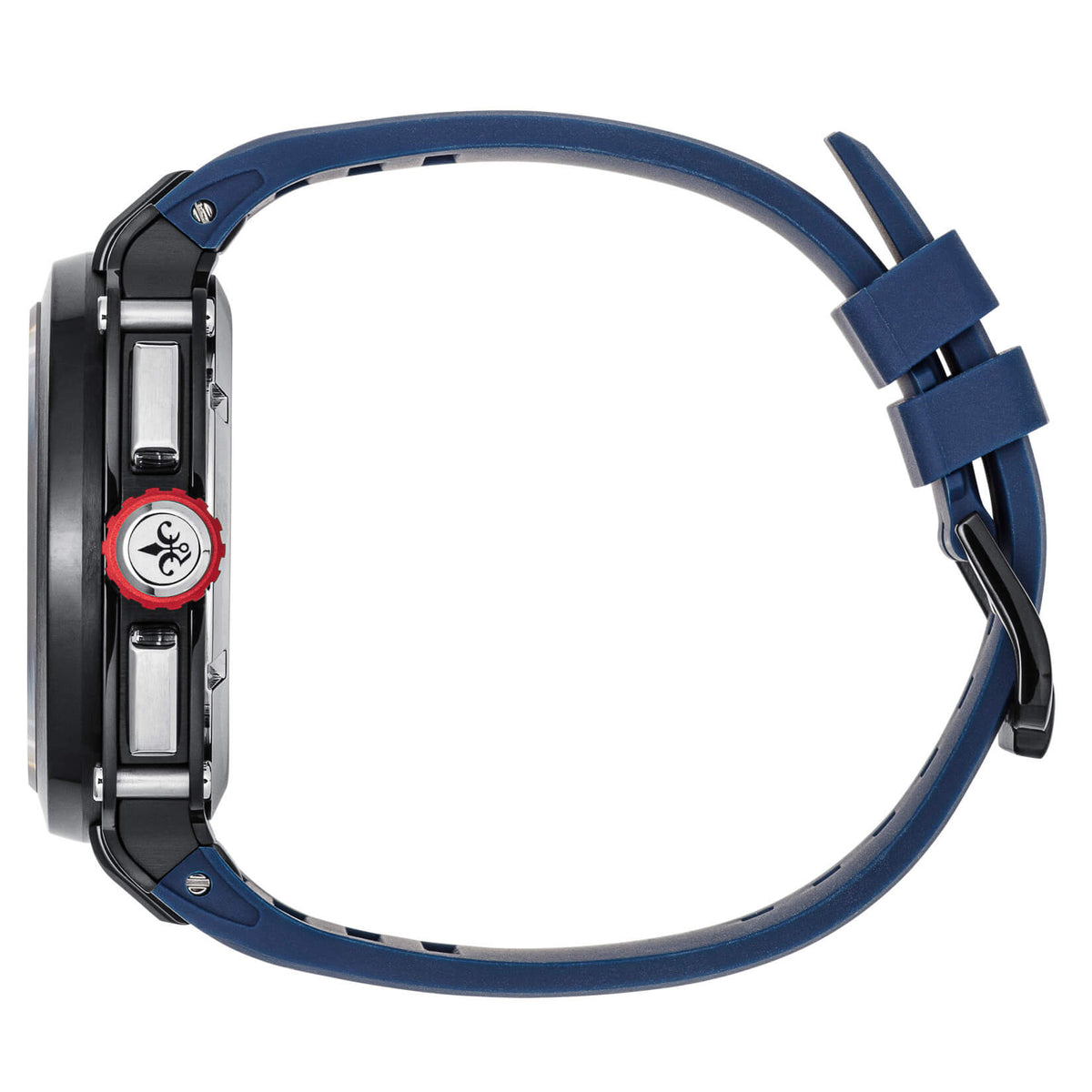 The Titan Chrono Hyperburst watch side view